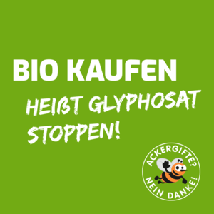 Jetzt Petition gegen Glyphosat unterschreiben