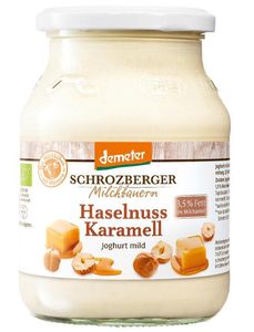Joghurt Haselnuss Karamell