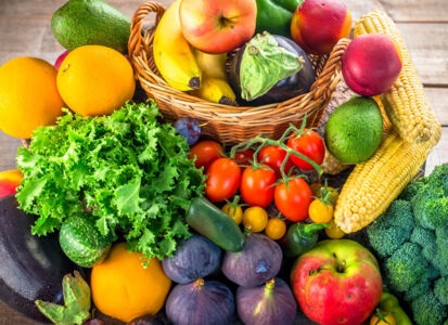 Obst & Gemüse, Milchprodukte, Veganes, Fleisch & Co.