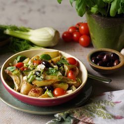 Mediterraner Kartoffelsalat