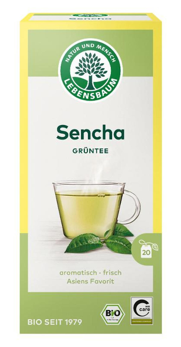 Produktfoto zu Grüntee Sencha 20 Teebeutel
