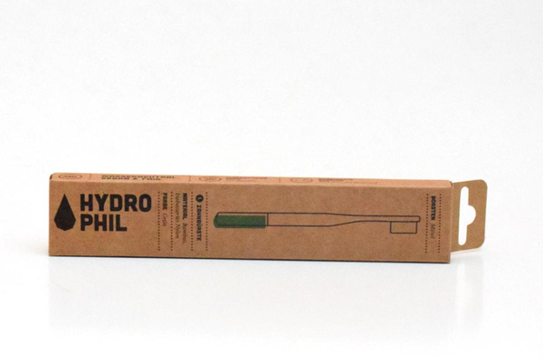 Produktfoto zu Zahnbürste Hydrophil mittelweich, grün