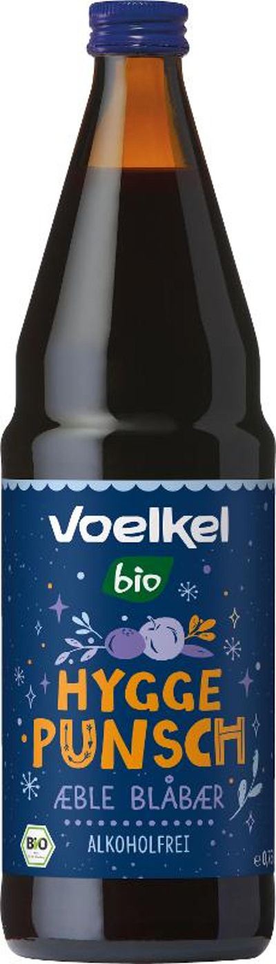 Produktfoto zu Kiste Hygge Punsch Heidelbeere 6*0,75l