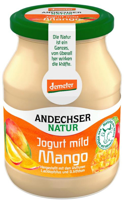 Produktfoto zu Joghurt Mango