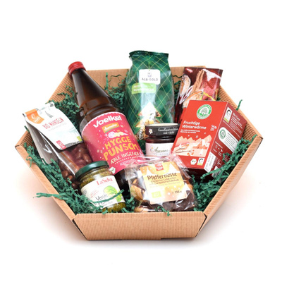 Produktfoto zu Präsentkorb medium zu Weihnachten