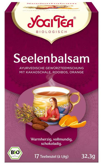 Produktfoto zu Yogi Tee Seelenbalsam 17 Teebeutel