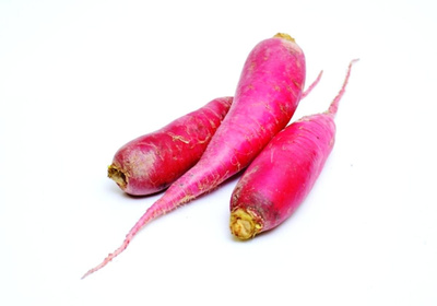 Produktfoto zu Rettich pink-violett