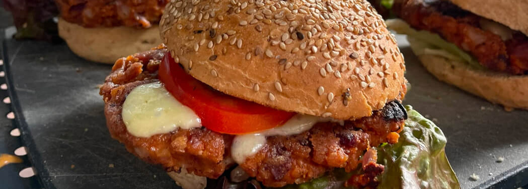 Kidneybohnen-Burger