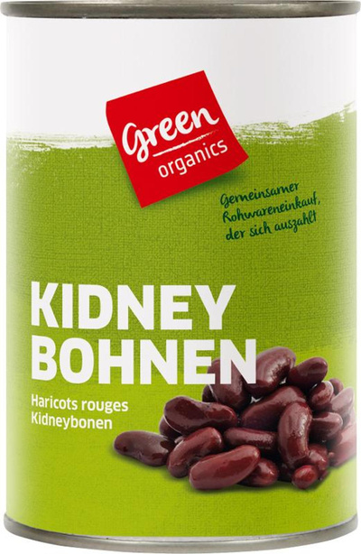 Produktfoto zu Kidneybohnen 425ml Dose von green