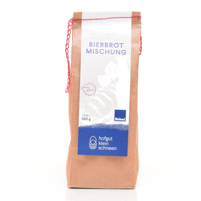 Produktfoto zu Bierbrot Backmischung 500g regional
