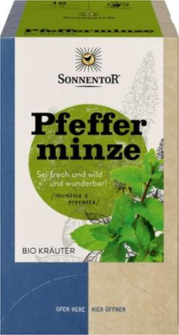 Produktfoto zu Pfefferminze Tee 18 Teebeutel