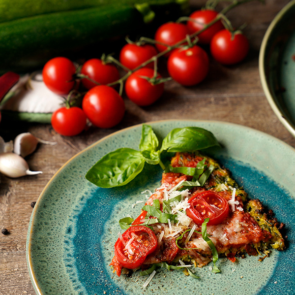Zucchini-Pizza