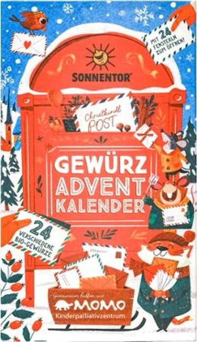 Produktfoto zu Gewürz-Adventskalender von Sonnentor