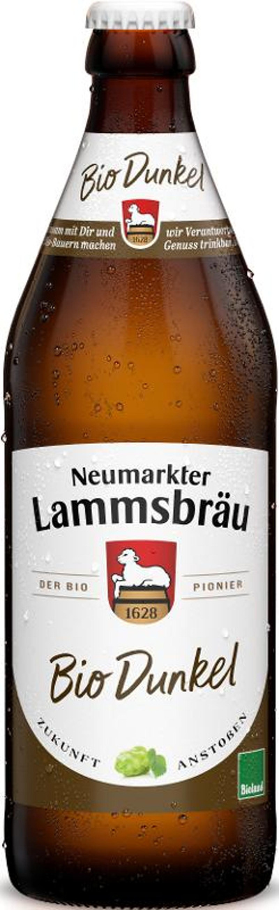 Produktfoto zu Kiste Lammsbräu Dunkel 10*0,5l
