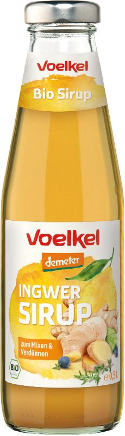 Produktfoto zu Sirup Ingwer 0,5l