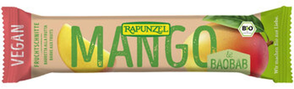 Produktfoto zu Fruchtschnitte Mango-Baobab 40g