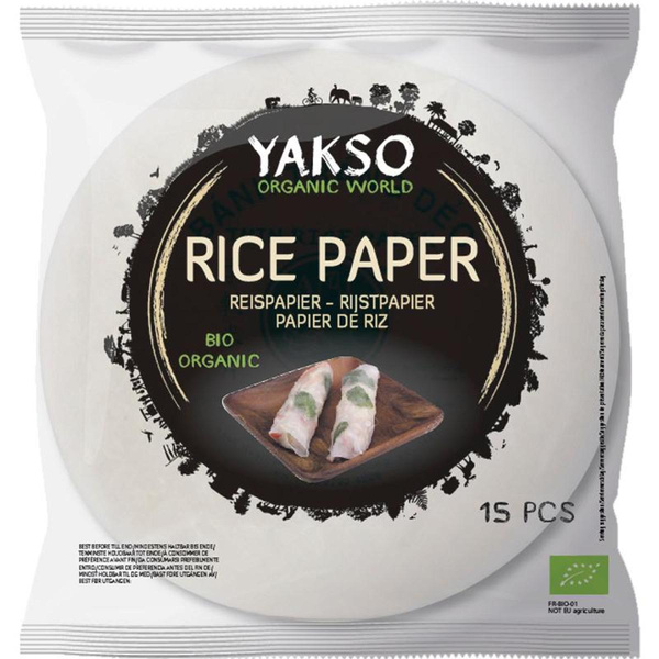 Produktfoto zu Reispapier 15 Stück, 150g