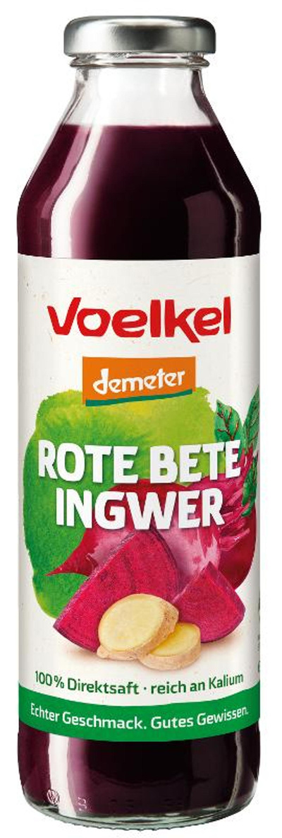 Produktfoto zu Rote Bete Ingwer Saft 0,5l