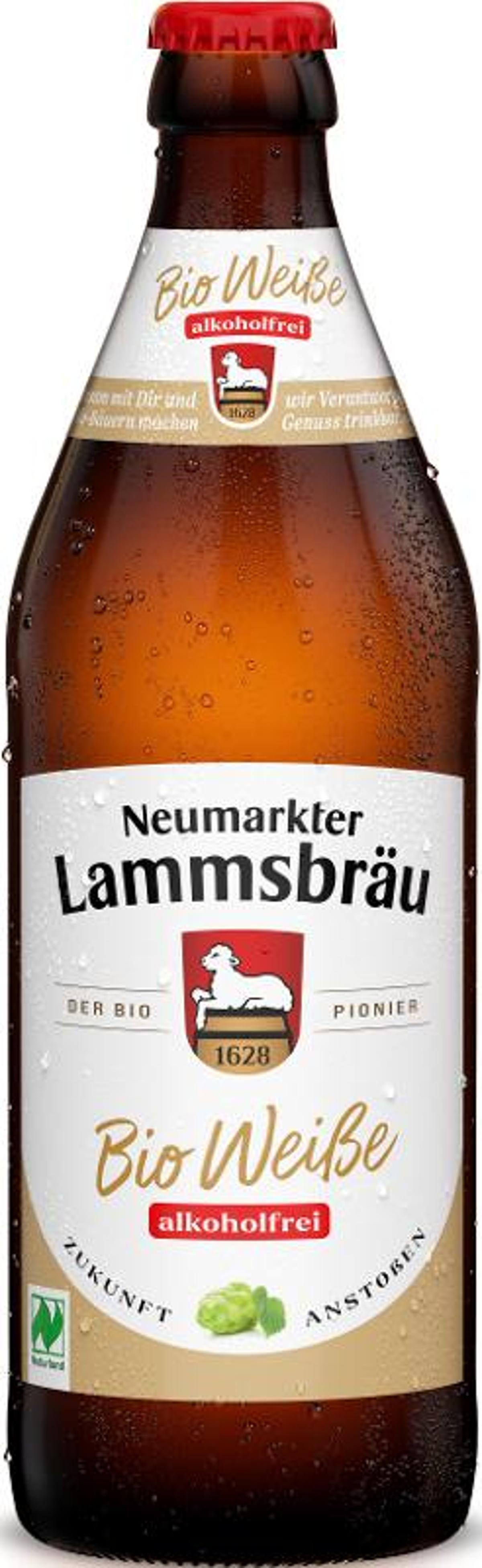 Kiste Lammsbräu Weiße alkohlfrei 10*0,5l