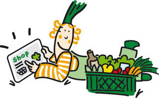 Lotta liefert Ökokiste