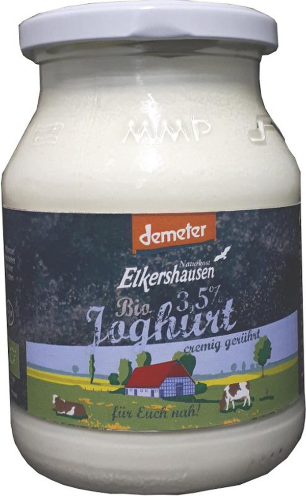 Produktfoto zu Joghurt natur 3,5% ELK 500 g