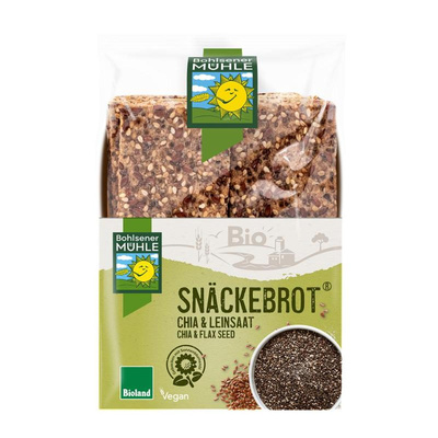 Produktfoto zu Snäckebrot Chia & Leinsaat 200g