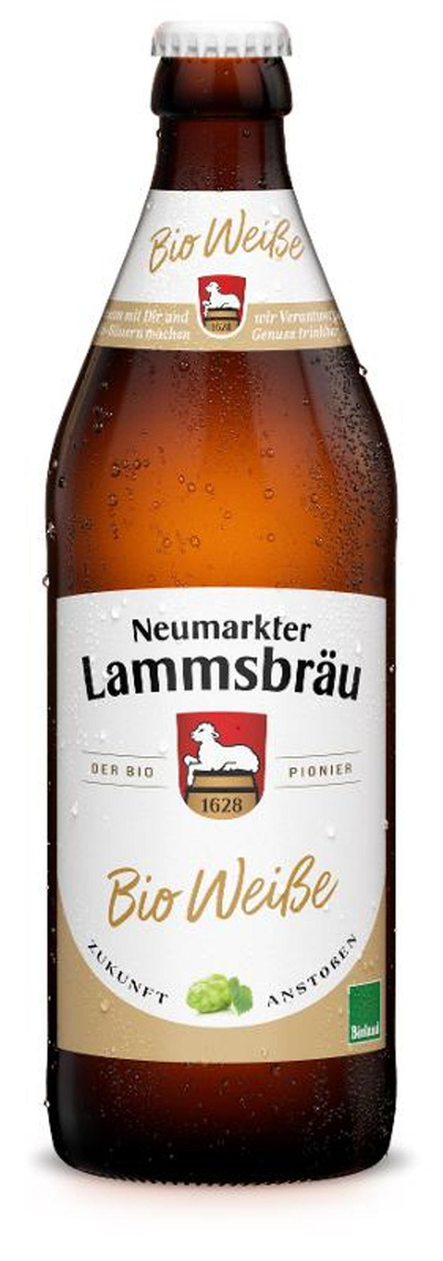Produktfoto zu Kiste Lammsbräu Weiße 10*0,5l