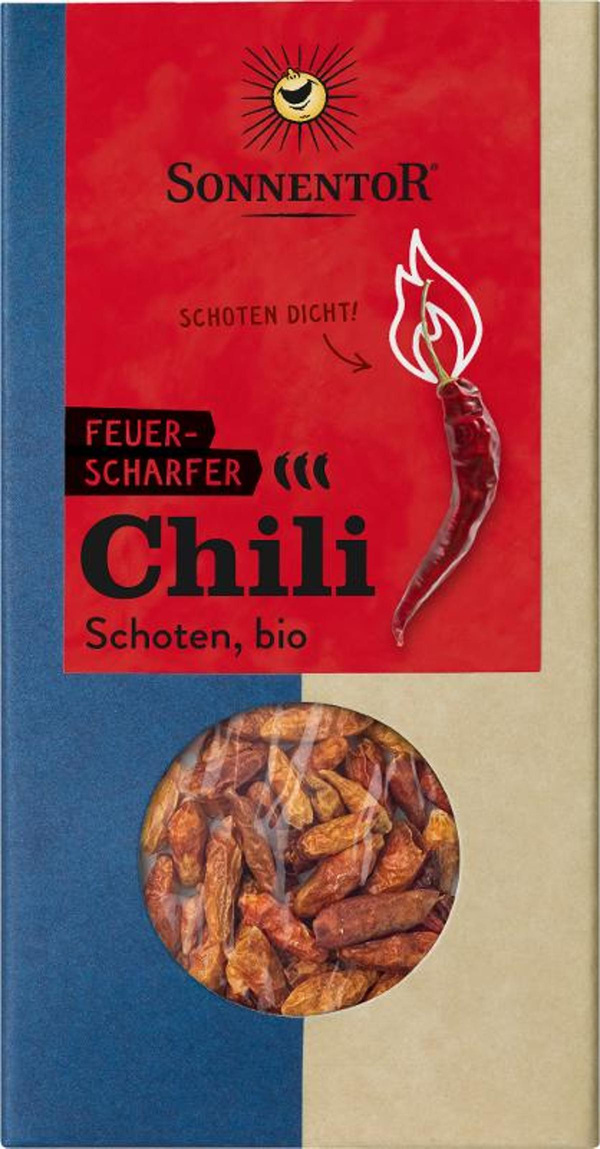 Produktfoto zu Chili, Schoten ganz 25g