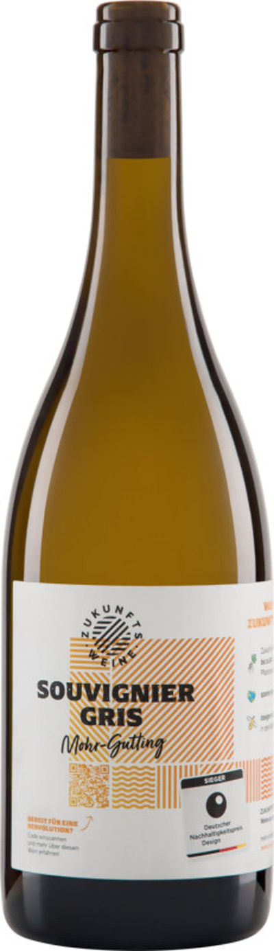 Produktfoto zu Zukunftswein Souvignier Gris QW Pfalz Ecovin 0,75l