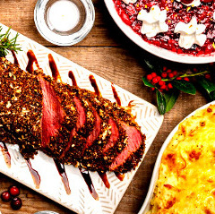 Weihnachtsfleisch & Fisch