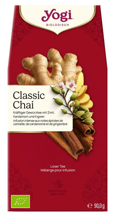 Produktfoto zu Yogi Tee Classic Chai 90g lose