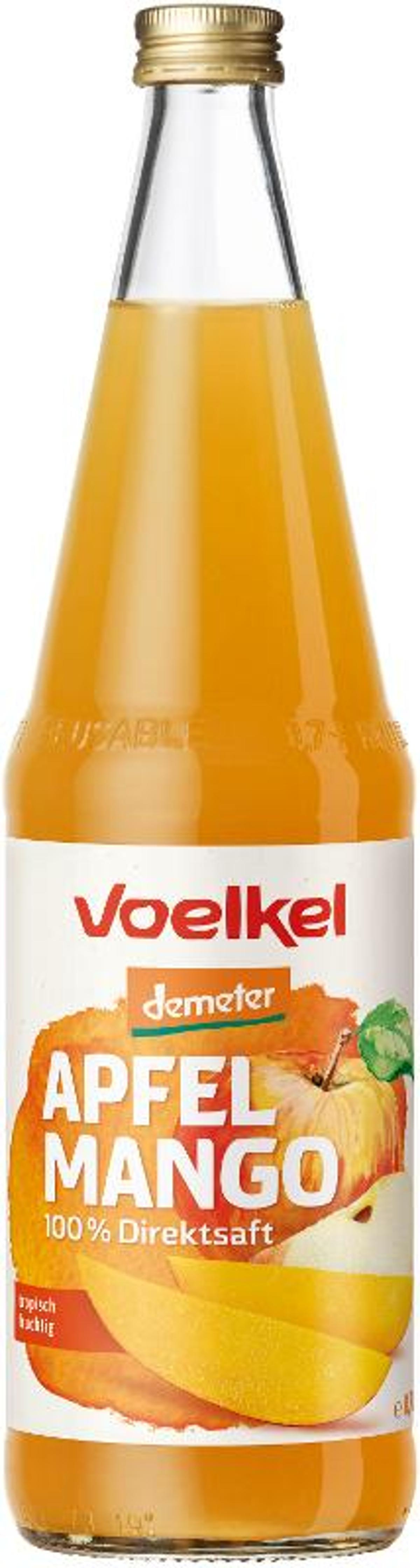 Apfel-Mango-Saft 0,7l Flasche