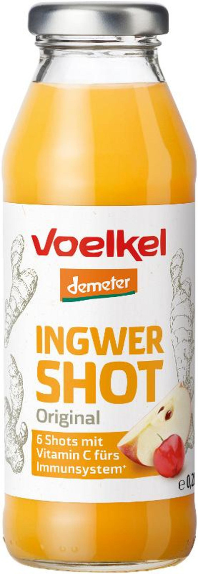Produktfoto zu Ingwer Shot 0,28l