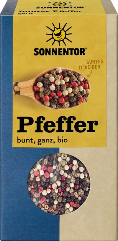 Produktfoto zu Pfeffer bunt, ganz 50g