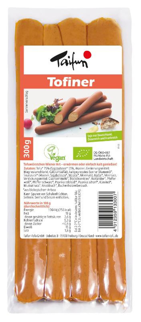 Produktfoto zu Tofuwiener