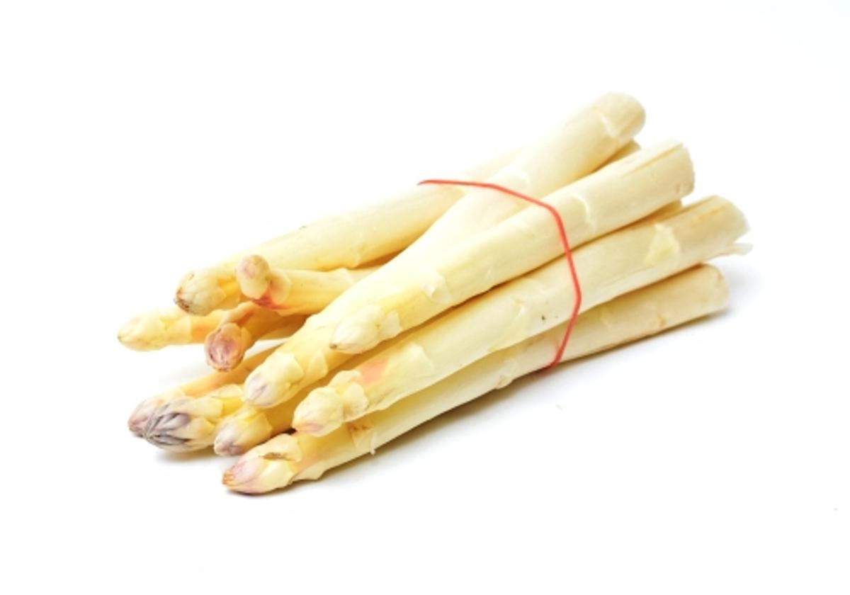 Spargel, weiß-violett 16+