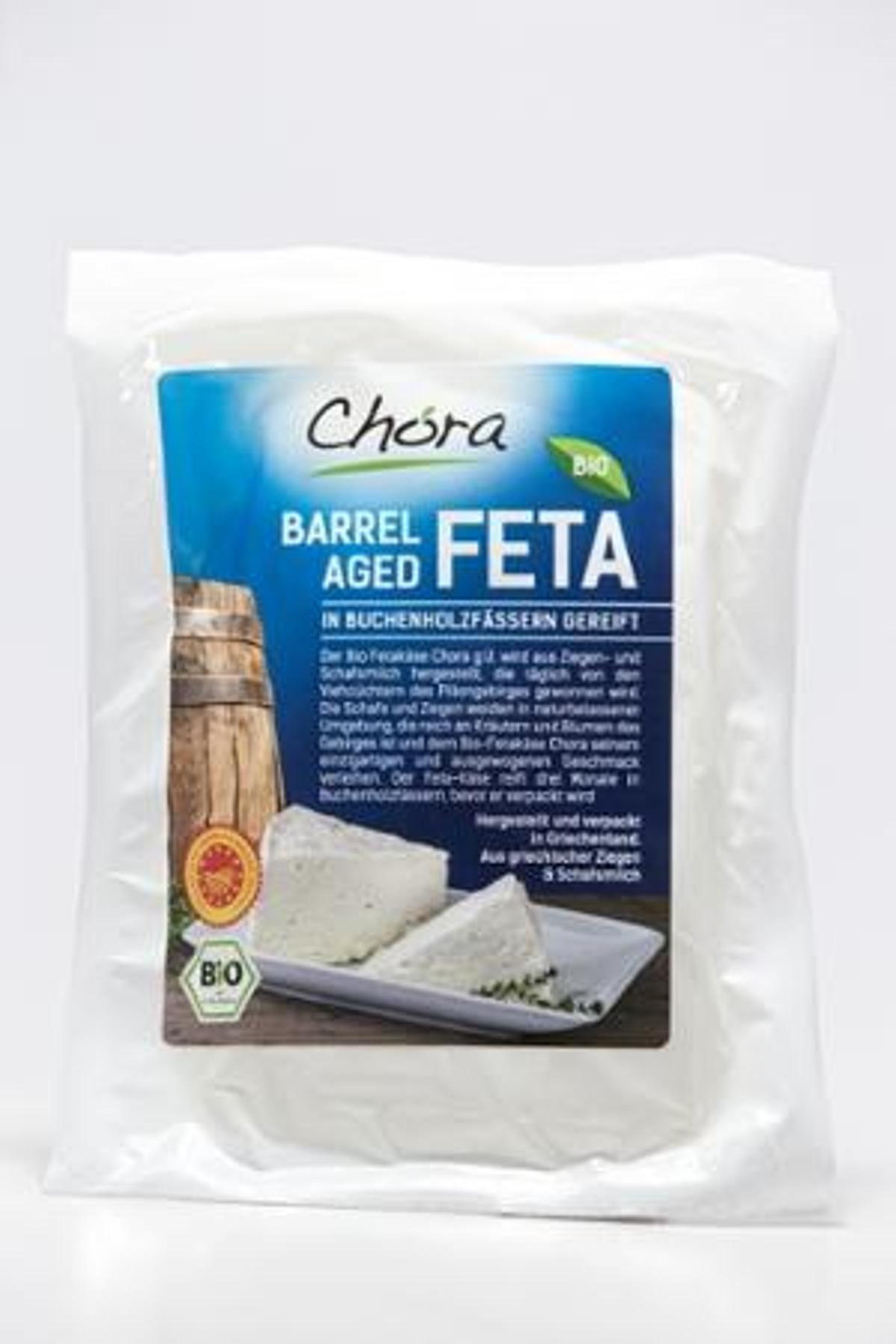 Barrel aged Feta PDO