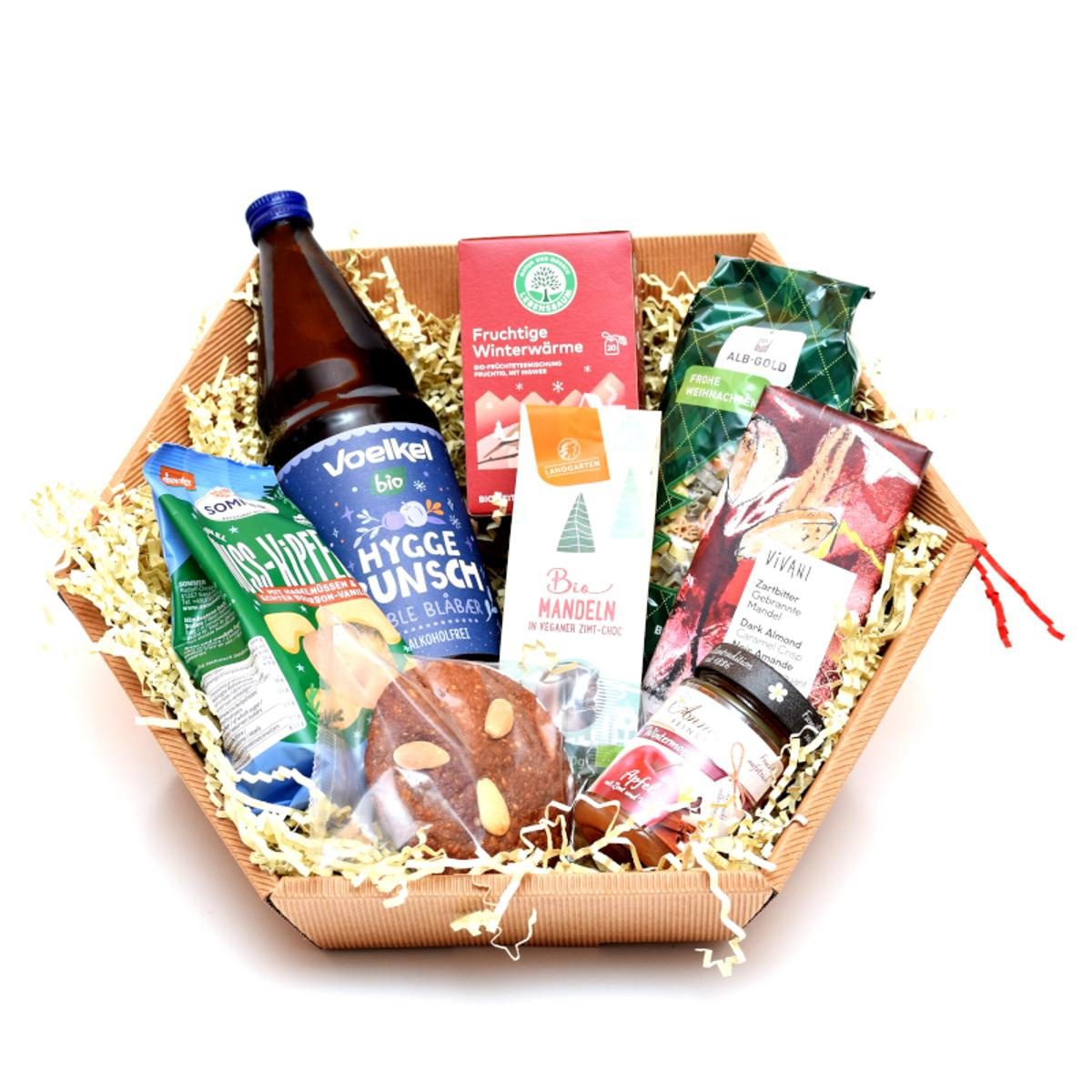 Präsentkorb medium zu Weihnachten
