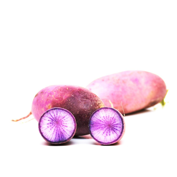 Produktfoto zu Rettich blau_violett