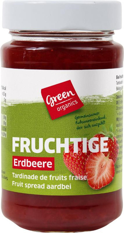 Produktfoto zu Erdbeermarmelade 265g von green