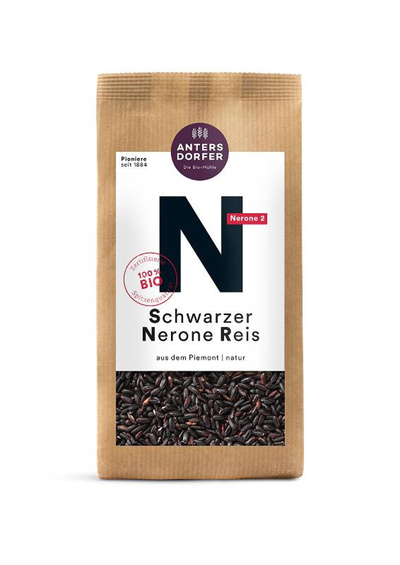 Produktfoto zu Schwarzer Nerone Reis Vollkorn 250g