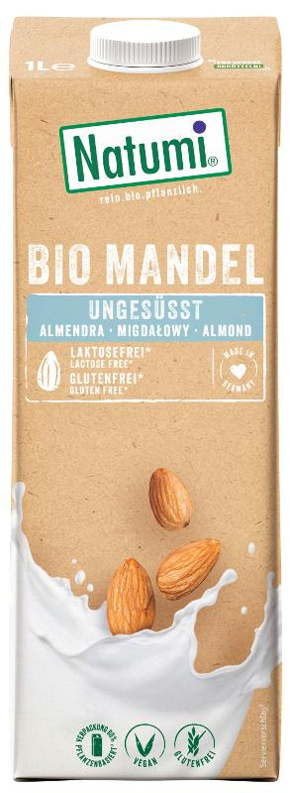 Produktfoto zu Mandel-Drink ungesüßt 1l