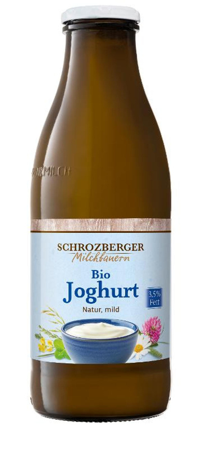 Produktfoto zu Joghurt natur 1-Liter-Flasche