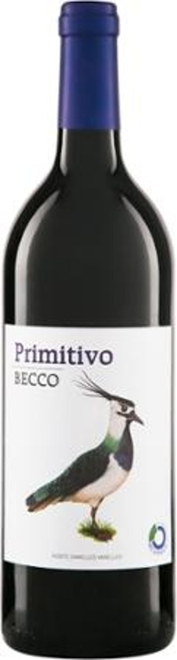 Produktfoto zu Becco Primitivo Puglia 1l