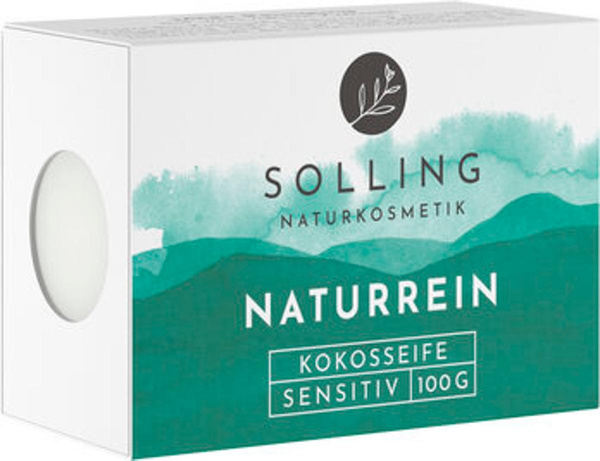 Produktfoto zu Naturreine Kokosseife 100g