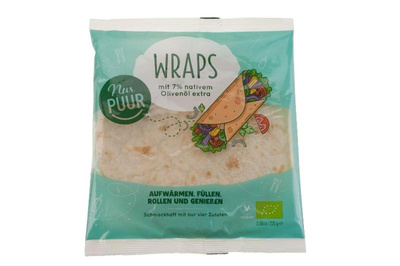Produktfoto zu Wraps 3 Stück 225g