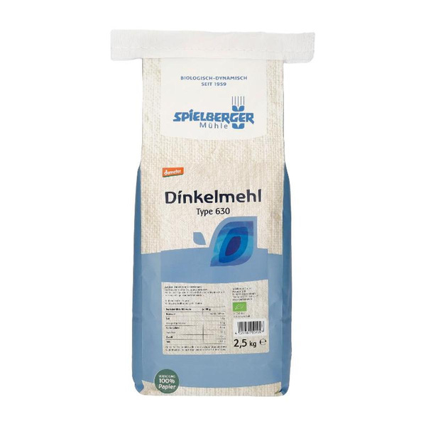Produktfoto zu Dinkelmehl Typ 630 2,5kg