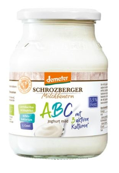 Produktfoto zu Joghurt natur ABC-Ferment aktiv 3,7%