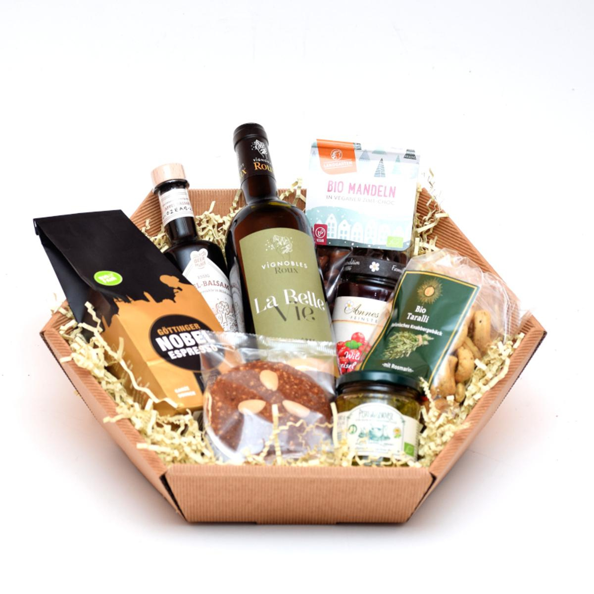 Präsentkorb deluxe zu Weihnachten