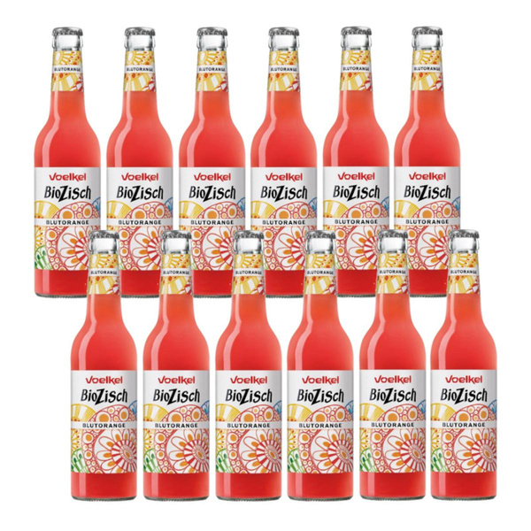 Produktfoto zu Kiste BioZisch Blutorange 12*0,33l